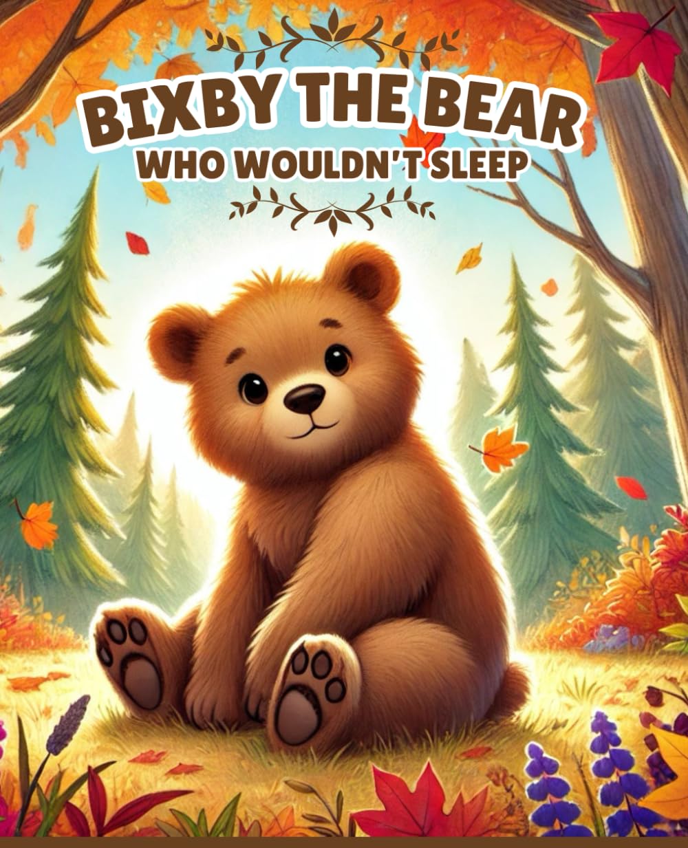 Cover of Bixby the Bear Who Wouldn't Sleep by David Isbell